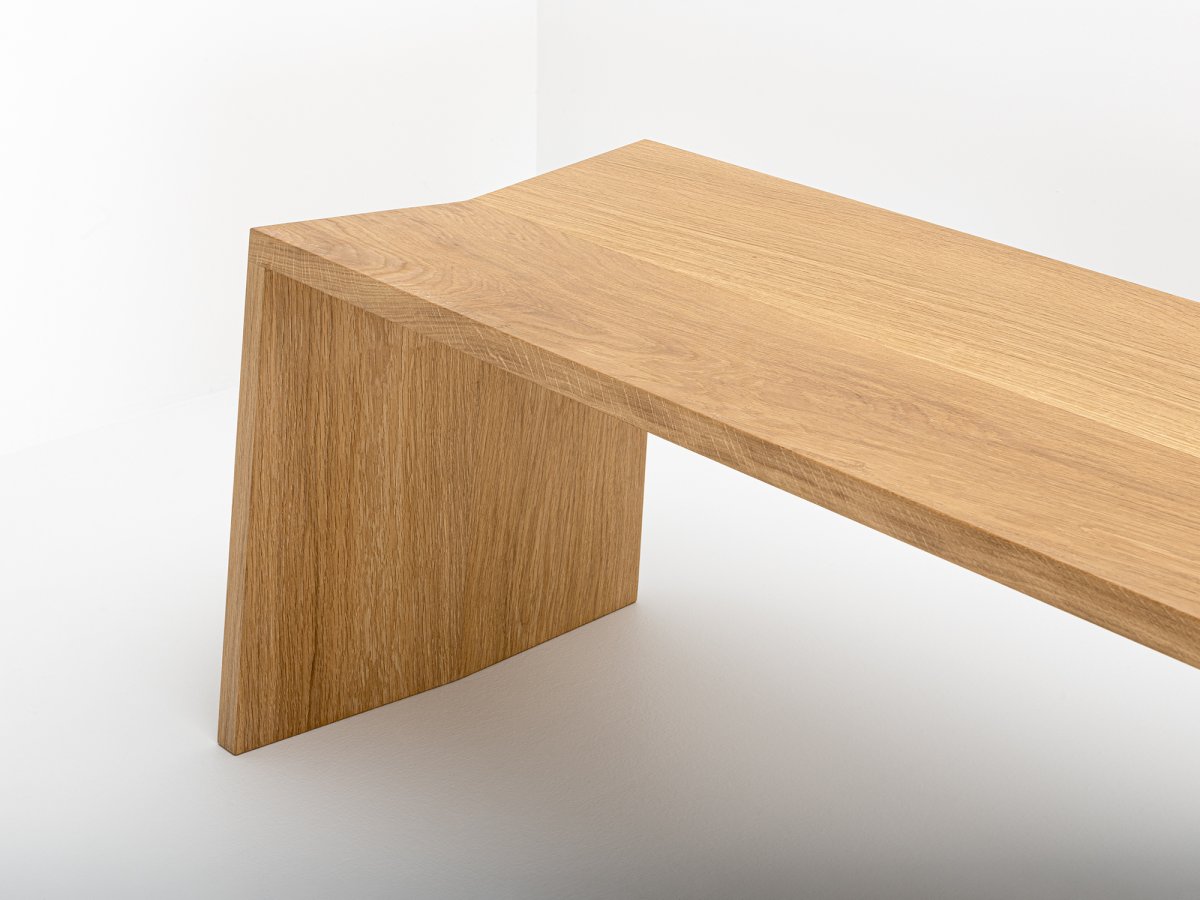 Banc en chêne massif PEFC fabrication 100% française - PAP