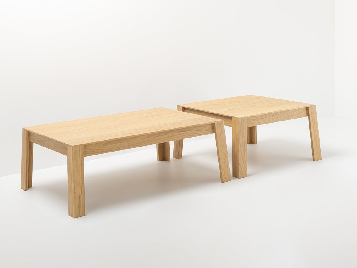 Table basse Aix en chêne sur mesure - Table basse 100% massif et personnalisable