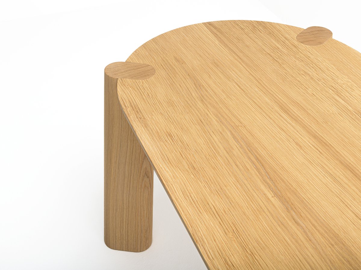 Table basse en chêne Couscous - 100% fabriquée en France