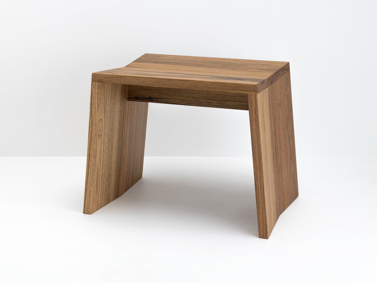 Banc en noyer d'intérieur made in France - PAP