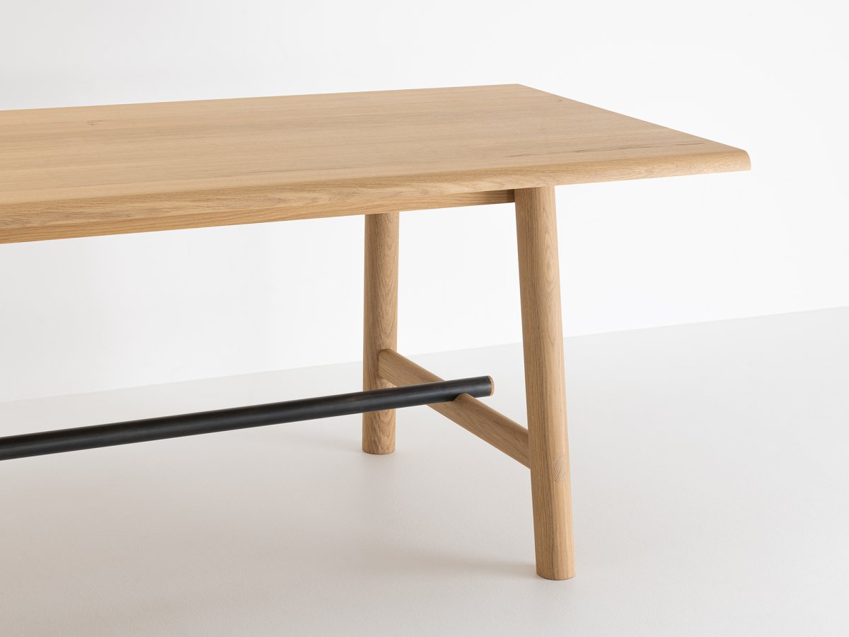 Grande table design en bois sur-mesure fabriqué en France- Ostal