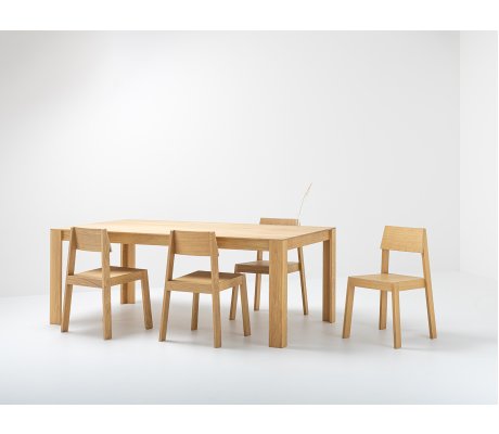 Table en chêne design fabrication française - Elmar