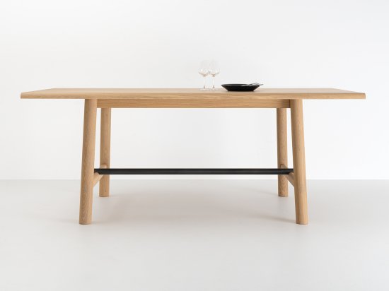 Table en Bois et Métal Noir made in France - Ostal