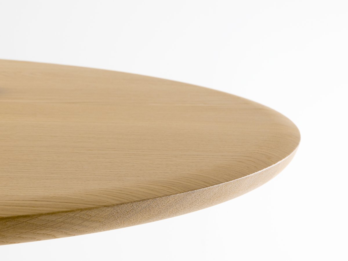 Plateau de table rond profilé "molière" – Bistronome