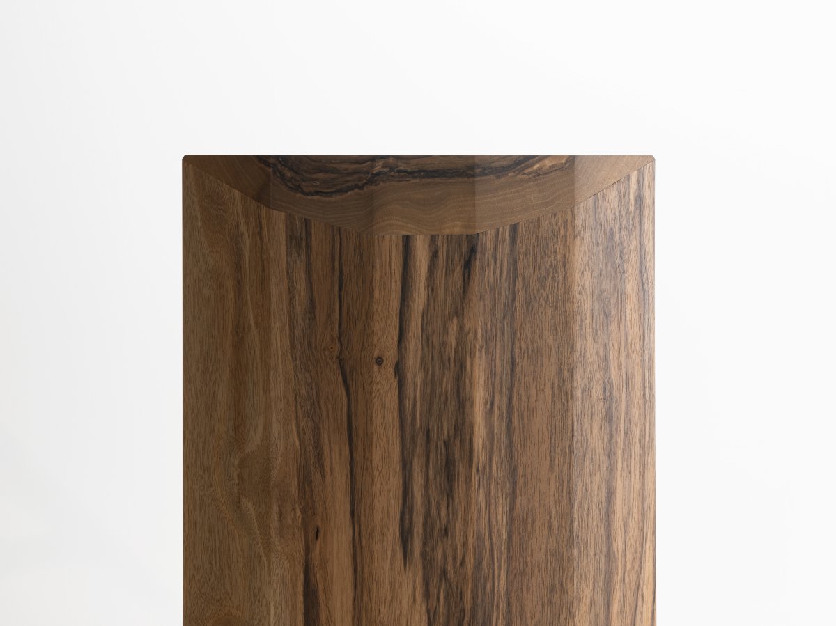 Console en noyer - Dendro en noyer