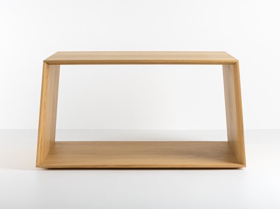 Table Basse en Chêne massif 100% - Made in France - Grand modèle l.80 x p.60 x h.45 cm.