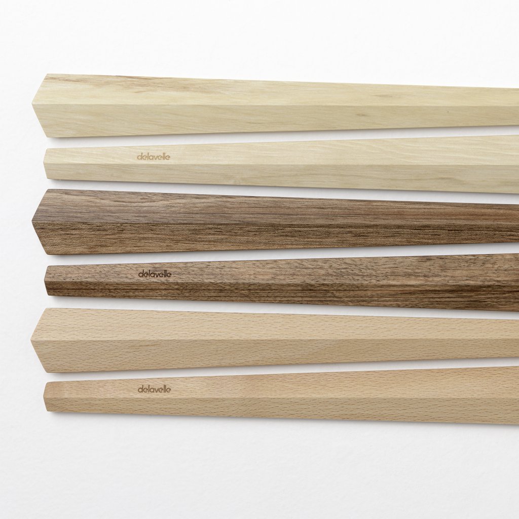 Couverts à salade en bois design en charme