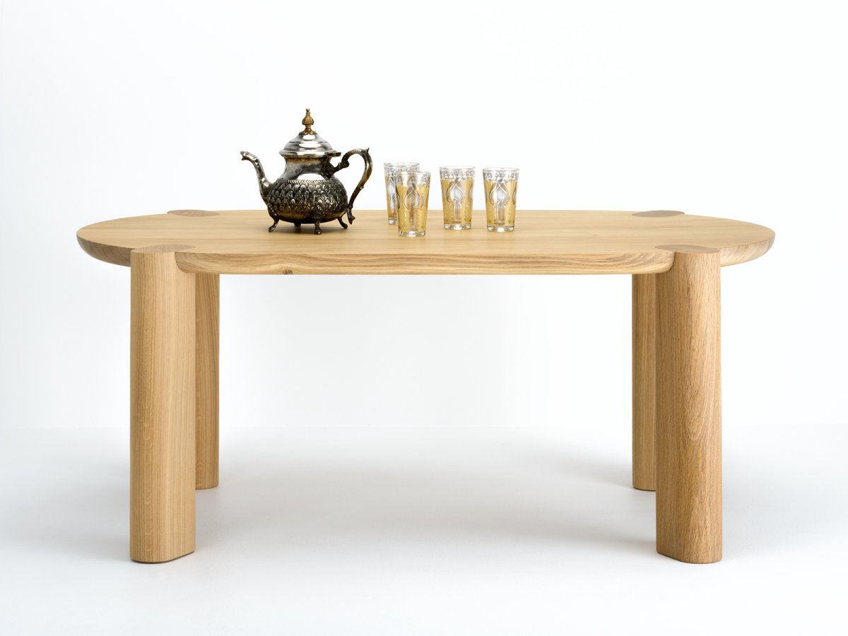 Table basse en chêne Couscous - 100% bois massif français certifié PEFC