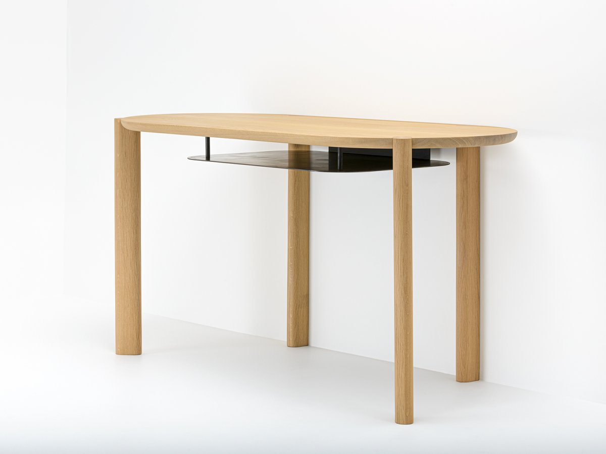 Bureau et Chaise Couscous en Chêne - Designer Bina Baitel