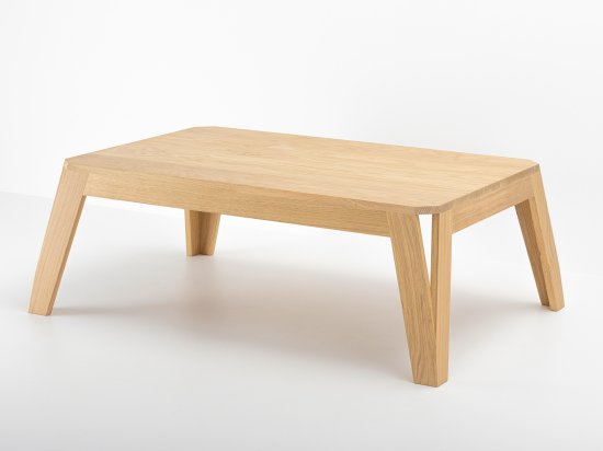 Table basse en chêne MÉLIMÉLO 120 x 80 cm - Made in France
