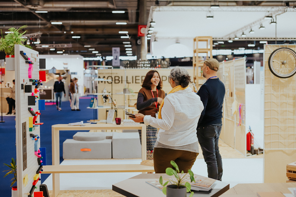Stand mobilier Upcyclé Dendro